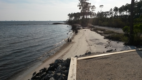 Before the restoration at RiverCamps