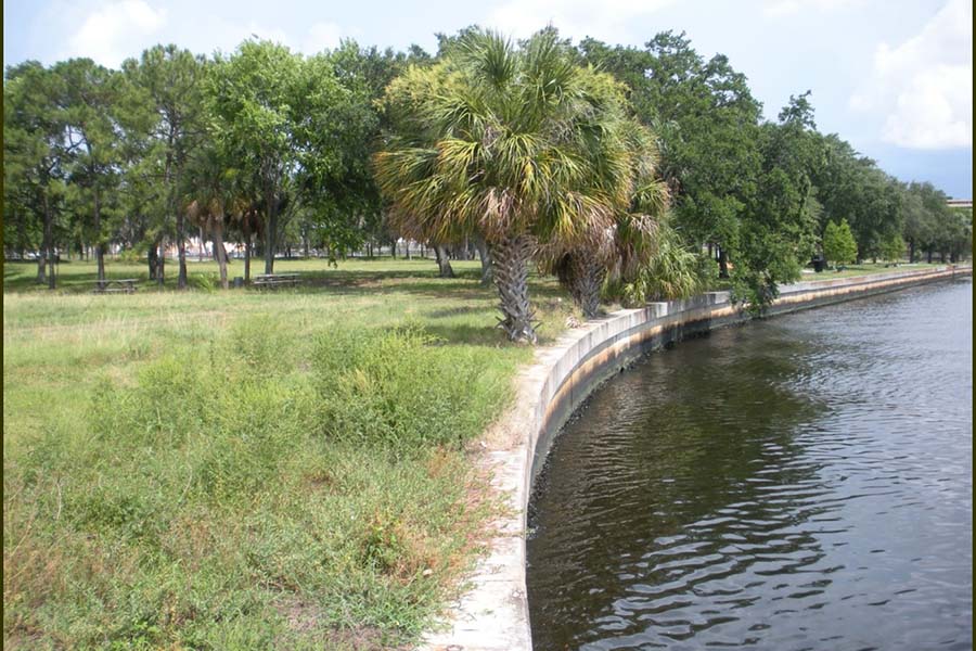 Ulele Springs before restoration Ulele Springs before restoration