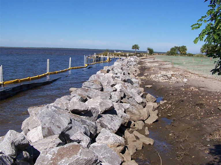 Indian Creek construction of sill